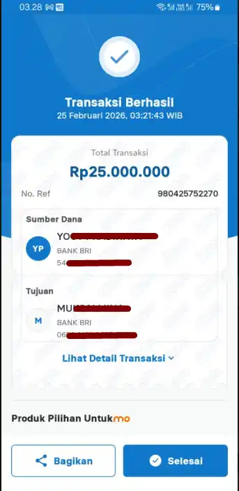 Bukti Transfer