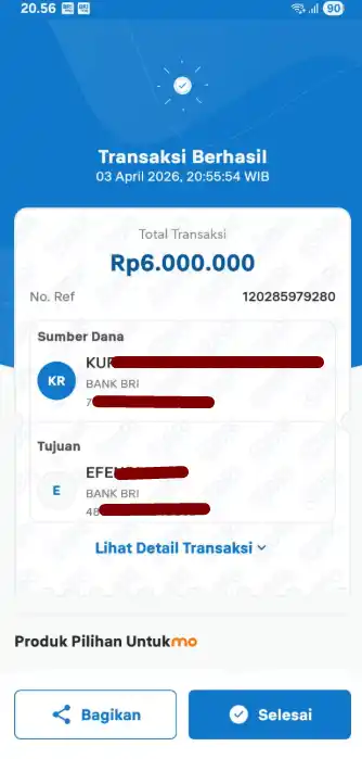 Bukti Transfer